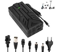 HPGAAVD 54,6V 2A Chargeur Trotinette Electrique，Chargeur Hoverboard，48V Chargeur Universel Batterie Lithium avec 6 Connecteurs，Charge Rapide pour Hoverboard, Bici Equilibrata, Drifting Board, E-Bike