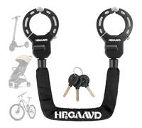 HPGAAVD Antivol Trotinette Electrique，Antivol Vélo，Chaîne Antivol Haute Sécurité，Cadenas Antivol 8 mm d'épaisseur pour Xiaomi, Segway, Ninebot Scooter，Vélo, Motos, Vélo Electrique