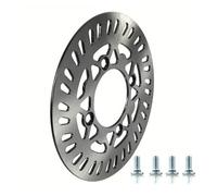 HPGHZNYNMK 190 mm, 210 mm, 220 mm, en acier, Dirt Pit Bike Off Road Moto avant arrière SDG Roue Disque de frein Rotor Plaque d'installation Boulon Vis Disques de frein de moto (acier 210 mm avant)