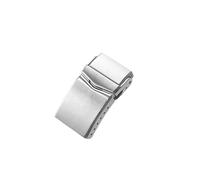 HPGHZNYNMK Convient aux pièces de montre Cronos 18mm/20mm fermoir solide en acier inoxydable brossé for boucle de remplacement de montre 62MAS Manchette(20 mm 1 pcs)