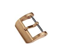 HPGHZNYNMK Convient aux pièces de montre Cronos Boucle en bronze for bracelets Boucle à languette brossée 20 mm 2.0 avec barres à ressort Manchette