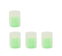 HPGHZNYNMK Lot de 4 bouchons de valve auto-lumineux for trottinette électrique for Mijia M365, universels Schrader Accessoires pour scooters(Verde claro)