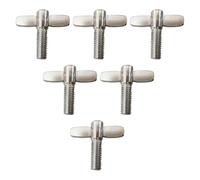 HPGHZNYNMK Lot de 6 vis for oreilles for support de cymbale, accessoires de remplacement for caisse claire Boulons et écrous