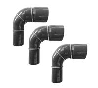 HPGHZNYNMK Tuyau de raccordement en silicone pour refroidisseur intermédiaire, tube de connexion en silicone anti-corrosion haute température, tube en caoutchouc, angle droit pour tuyau d'admission