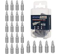 HPHOPE PH1 Lot de 25 embouts de tournevis Phillips #1 6,35 mm Longueur : 2,5 cm