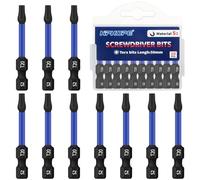 HPHOPE T20 Bit Torx Bit T20 Assortiment d'embouts Longueur 50mm 10pcs