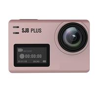 HPHPH Caméra Sport, Caméra d'action 4K 4K Ultra HD caméra sous-Marine 30fps/60fps HD Casque télécommandé étanche FPV Sports DV,Extérieur, Sports, Vidéo(Small Package,SJ8 Plus Rose Gold)