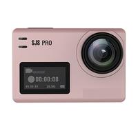 HPHPH Caméra Sport, Caméra d'action 4K 4K Ultra HD caméra sous-Marine 30fps/60fps HD Casque télécommandé étanche FPV Sports DV,Extérieur, Sports, Vidéo(Full Set,SJ8 Pro Rose Gold)