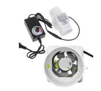 HPHPH Extracteur d'air, 50mm Ventilateur D'échappement Tuyau Conduit Ventilateur Salle De Bain Extracteur Ventilation Cuisine,pour Salle de Bain, Cuisine, Serre, Tente