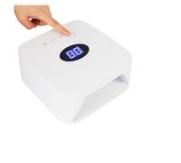 HPHPH Lampe UV Ongles Gel, 54W LED UV Lampe à Ongles Rechargeable sans Fil Gel Vernis sèche Machine UV lumière Ongles sans Fil manucure Professionnelle, pour la Maison et Le Salon de manucure