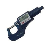 HPHPH Micrometre, Micromètre à Tube à tête Ronde Double numérique 0-25/25-50/50-75/75-100 mm Tube Micromètre Pied à Coulisse Outils de Mesure, Haute précision(50-75mm)