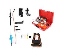 HPHPH Secateur Electrique sans Fil, Sécateur électrique 36 V, Branches Lithium de 0 à 45 mm, Tige d'extension de Taille-haie de 1,2 à 1,8 m,pour Jardinage(Pruning Shear Set)