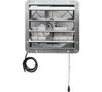 HPHPH Ventilateur d'extraction Mural de 14 Pouces avec Thermostat, 3 Vitesses, Ventilation de Garage, Grenier, Maison, 850 pi³/Min, résistant aux intempéries Équipement de Ventilation