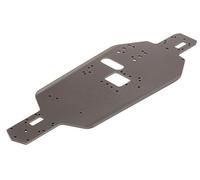 HPI Châssis 2.5 mm Gunmetal (crâne et os) Nitro 3 en Aluminium