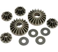 HPI Racing 101142 Pièce de rechange Set de pignons coniques, acier trempé