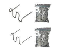 HPiano Agrafes de Soudage de Voiture, 1000 PCS Agrafes Chaudes pour Réparation de Soudure, Soudage de Carrosserie, Réparation de Soudure en Acier Inoxydable