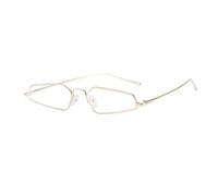 HPIRME Lunettes de conduite style vintage pour hommes et femmes (dorées)