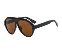 HPIRME Lunettes de soleil de forme ovale à grande monture pour femmes, lunettes de soleil pour hommes, lunettes de conduite en plein air UV400, A1, taille unique