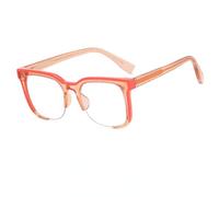 HPIRME Lunettes de soleil demi-monture tendance pour femmes, charnière à ressort (6)