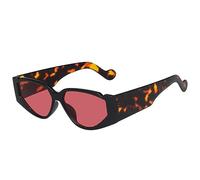 HPIRME Lunettes de soleil œil de chat femmes hommes rétro punk lunettes nuances UV400 lunettes de soleil, 4, taille unique