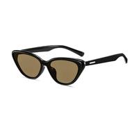 HPIRME Lunettes de soleil œil de chat petites pour femmes, mode polarisée, style triangle, protection UV400(4), idéales pour les soirées et les activités de plein air.