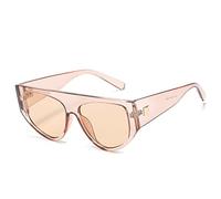 HPIRME Lunettes de soleil surdimensionnées vintage femmes grand cadre dégradé lunettes de soleil femmes lunettes UV400, 4, taille unique