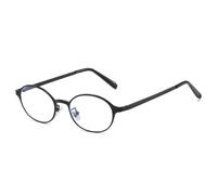HPIRME Lunettes de soleil vintage à monture ovale en métal pour femmes, style punk, à rivets, tendance, UV400 (noir transparent)