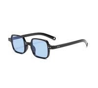 HPIRME Lunettes de soleil vintage pour hommes et femmes, verres rétro, verres teintés, UV400, tendance (C5)