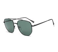 HPIRME Lunettes de vue pour femme (noir et vert foncé)