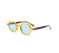 HPIRME Lunettes polarisées style rétro UV400 pour hommes et femmes, polygone, hexagone (6)