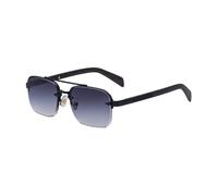 HPIRME Lunettes polygonales sans cadre pour hommes, tendance, effet miroir, pour l'extérieur (gris)