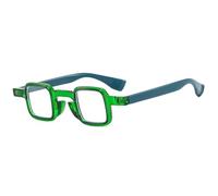 HPIRME Petites lunettes de soleil pour femmes et hommes, style vintage, verres teintés UV400 (vert C9)