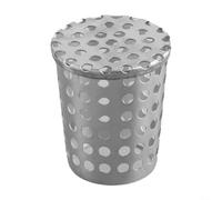 HpLive Ø 40-200 mm - Gouttière ronde en acier inoxydable - Filtre anti-rouille pour gouttière et tuyau de descente (40-50 mm)