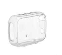 HpLive 1 étui de voyage résistant aux chocs pour haut-parleur JBL Go 5 avec mousqueton, transparent pour matériau TPU, ajustement sur mesure pour tous les ports