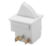 HpLive 1 interrupteur d'éclairage de porte de réfrigérateur à 3 broches pour réfrigérateur et congélateur, en métal PC, IP44, AC250 V 2,5 A, convient pour la cuisine, les commerces et