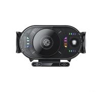 HpLive 15W Support de chargeur de voiture sans fil pliable rotatif à 360° Charge rapide Support de téléphone portable pour ventilation tableau de bord Compatible avec iPhone pour Samsung pour Android