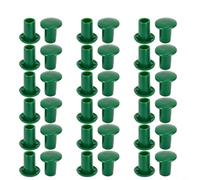 HpLive 36 capuchons de protection pour tiges de plantes en PVC flexible vert pour protéger contre les blessures et les dommages causés par l'eau, adaptés à différents tiges de plantes et