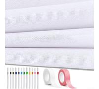HpLive 4er Set 13ct Stickstoff 30x45cm Baumwolle für Kreuzstich