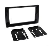 HpLive Adaptateur de cadre de montage d'autoradio 2DIN 9" vers 7" pour systèmes de navigation Android, façade en plastique ABS noir, montage Plug and Play pour mise à niveau audio de véhicule