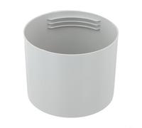 HpLive Adaptateur de tuyau d'échappement, adaptateur de tuyau d'évacuation de climatisation pour climatisation portable, adaptateur de tuyau d'échappement ABS et rallonge (130 mm)