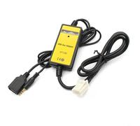 HpLive Adaptateur USB AUX pour Toyota Auto Radio Décodeur MP3 Câble 3,5 mm Interface pour Corolla Pour Camry RAV4 Land Cruiser Hi-Lux Pour Yaris Installation non destructive
