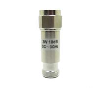 HpLive Atténuateur - Mini atténuateur coaxial RF - 2 W - 1 dB - 40 dB - Fiche de type N - DC-3,0 GHz - 50 ohms (10 dB)