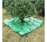 HpLive Bâche de paysage, bâche de coupe de brousse pour recueillir les feuilles et les branches avec fermetures d'angle, bâche de protection de paysage (3 x 3 m/40 cm)