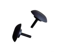 HpLive Bloc tampon à capuche pour Tesla Model S 2012-2021, pièce de rechange ABS noir OE 101260200E, résistant à l'usure non déformation accessoire extérieur facile à installer