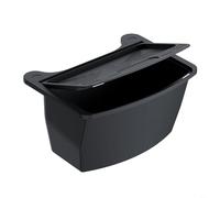 HpLive Boîte de rangement de voiture en TPE, organisateur de voiture pour Tesla Model Y 2021-2024, poubelle de coffre arrière noire, accessoire intérieur multifonction, facile à nettoyer