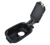 HpLive Boîtier de remplissage de carburant avec base pour Mercedes-Benz W253 GLC 2015-2022, pièce de rechange OEM 2536305902, support de couvercle de réservoir de carburant en plastique PP, noir (B)