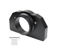 Hplive Boîtier de roulement support de volant pour Logitech G25 G27 G29 G920 G923, accessoire de simulateur de course en aluminium, noir