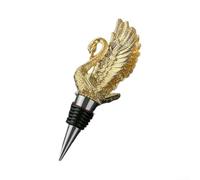 HpLive Bouchon de vin, bouchon de vin, bouchon de bouteille pour accessoires de bar, design élégant d'oiseau, conservation hermétique, 14,1 x 4 cm, pour toutes les bouteilles standard, alliage durable