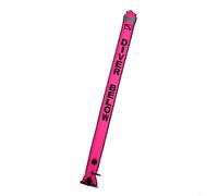 HpLive Bouée de Marquage de Plongée Sport Plongée Tuba Tube de Signal avec Bandes Réfléchissantes Haute Visibilité Orange/Jaune/Rose Nylon Léger 210D Gonflable pour la Nuit (Rose)
