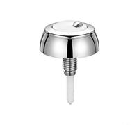 HpLive Bouton de chasse de toilettes, boutons poussoirs pour réservoir d'eau de toilettes avec mécanisme à pression, compatible avec les vannes Siamp et Optima 49 (avec couvercle de support)